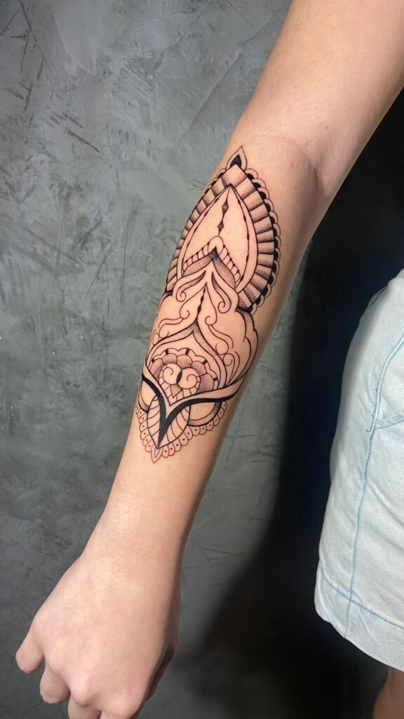 Tatuagem feita em Copacabana tattoo tabet